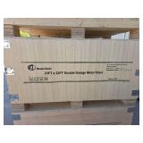 KJ 23x22ft Double Garage Metal Shed Model K2223