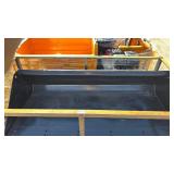 Unused 72-inch SD Lanch Skid Steer Loader Bucket, Toothless