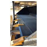 Unused SD Lanch 72-inch Industrial Skid Steer Bucket with Gold Teeth