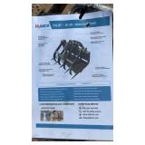 IRLGF Heavy Duty Grab Wood Fork - Mini Skid Steer Attachment