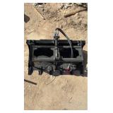 Heavy Duty Hydraulic Grab Bucket Mini Skid Steer Attachment