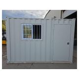 12ft Modified Shipping Container Office