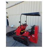 AGT SDA-140T Mini Tracked Skid Steer Loader w 44\" Bucket