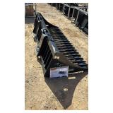 Arteer 84-inch Skeleton Skid Steer Rock Bucket SSB-84W
