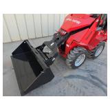 AGT SDA-140W Mini Wheel Loader w/ 44\" Bucket