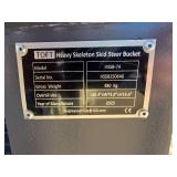 TOFT Heavy Skeleton Skid Steer Bucket HSSB-74