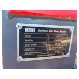 TOFT LSSB-78 Skeleton Skid Steer Bucket - 78 inch