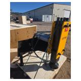 Unused 2025 TOFT680 Hydraulic Post Driver for Skid Steer Loader