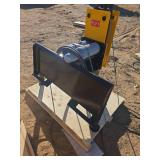 Unused 2025 TOFT680 Hydraulic Post Driver for Skid Steer Loader