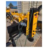 Unused 2025 TOFT750 Hydraulic Post Driver for Skid Steer Loader