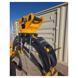 Unused 2025 TOFT Hydraulic Rotating Log Grapple TOFT04G with 45mm Pins to fit Cat305, for 4-8 ton Excavators
