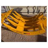 Decorative Black Iron Security Gate with Lion Motif - Ranch IRIG Model (One Set)