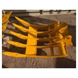 Decorative Black Iron Security Gate with Lion Motif - Ranch IRIG Model (One Set)