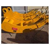 Unused 2025 TOFT10R Heavy Duty Excavator Rake CAT336 for 30-40 ton Excavator