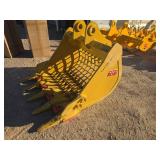 Unused TOFTCAT314S Excavator Skeleton Grid Bucketto fit CAT314 10-18 ton Excavator