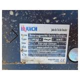 iRanch Semi-automatic Quick-Changer IREAS Industrial Tool for Mini Excavator