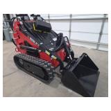 AGT Industrial LRT23 Mini Tracked Loader w/ 32\" Bucket