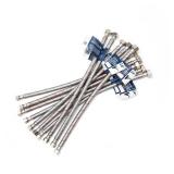 [10-Pack] PLUMBINGMASTER Faucet Hose,Faucet Supply Lines (3/8 Comp x 1/2 FIP), Certified Safe Supply Lines for Bathroom Faucet (24 inch)