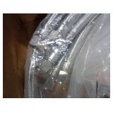 [10-Pack] PLUMBINGMASTER Faucet Hose,Faucet Supply Lines (3/8 Comp x 1/2 FIP), Certified Safe Supply Lines for Bathroom Faucet (24 inch)