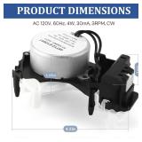 Upgraded W11481722 W10913953 49tyz-e120a1 Washer Shift Actuator for Whirl.pool Ama.na Ke.nmore May.tag Washer Parts Replace W10815026 W10597177 W10913953VP WTW5000DW1 MVWX655DW1 by TOMOON