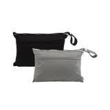 babygoal Wet Dry Bags for Baby Cloth Diapers, Washable Travel Bags, Beach, Pool, Gym Bag for Swimsuits & Wet Clothes with Two Zippered Pockets 2 Pack Small Size 2LNS01