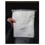 xuan dian Bed Skirt Ruffled Bed Skirt with Split Corners, 18 Inch Drop Dust Ruffle Bed Skirts with Platform, White, Full Size