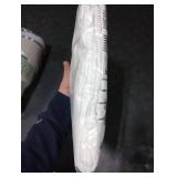 xuan dian Bed Skirt Ruffled Bed Skirt with Split Corners, 18 Inch Drop Dust Ruffle Bed Skirts with Platform, White, Full Size