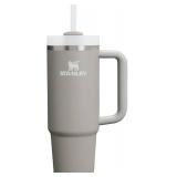 STANLEY Quencher H2.0 Tumbler with Handle and Straw 30 oz | Flowstate 3-Position Lid | Cup Holder Compatible for Travel | Insulated Stainless Steel Cup | BPA-Free | Ash
