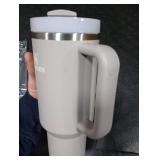 STANLEY Quencher H2.0 Tumbler with Handle and Straw 30 oz | Flowstate 3-Position Lid | Cup Holder Compatible for Travel | Insulated Stainless Steel Cup | BPA-Free | Ash