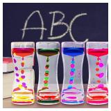 Super Z Outlet Liquid Motion Bubbler for Sensory Play, Fidget Toy, Children Activity, Desk Top, Assorted Colors (1 Piece)