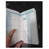 Eyrozill Small Pocket Calendar 2025-2027 for Purse, 3.66 x 6.65, 24-Month Portable Planner Book with PVC Cover, Jul.2025-Jun.2027
