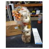 Fall Decorations for Home 18 Inch Fall Tree, Fake Pumpkin Berry Maple Leaves Fall Decor Table Centerpieces, Autumn Harvest Home Decor Indoor for Halloween Party Thanksgiving