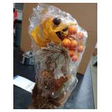 Fall Decorations for Home 18 Inch Fall Tree, Fake Pumpkin Berry Maple Leaves Fall Decor Table Centerpieces, Autumn Harvest Home Decor Indoor for Halloween Party Thanksgiving