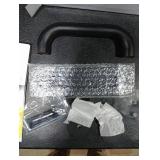 Haritoft All New Sliding Barn Door Handle Pull and Flush Hardware Set, Two-Side with Flat Back-Plate Design, C-Shape, Rustic Black