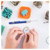 21PCS Carburetor Jet Drill Bits Pin Vise Set, Numbered 61-80 Mini Jeweler