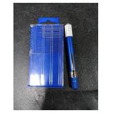 21PCS Carburetor Jet Drill Bits Pin Vise Set, Numbered 61-80 Mini Jeweler