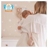 Moonkie Silicone Pacifier Holder Case, Cute Portable Pacifier Storage Case, 2 Pack