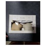 Moonkie Silicone Pacifier Holder Case, Cute Portable Pacifier Storage Case, 2 Pack