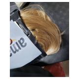 BARSDAR Ponytail Extension - 16 Inch Short Straight Drawstring Ponytail Hair Extensions for Women, Soft Synthetic Clip in Pony Tails Hairpieces Fake Ponytail Daily - Light Brown Mixed