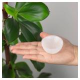 Selenite Bowl for Charging Crystals 2.25 Mini Bowl Ideal for Cleansing & Healing Stones - Protection Crystals - Mined & Crafted in Morocco Spiritual Gift & Decor