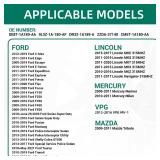 CDWTPS TPMS Sensor for Ford F150 4-Pack,315MHZ Tire Pressure Monitor System for or Ford F150 F250 F350 F450 F550,Escape,Fusion, Lincoln MKX MKC,Mercury Replaces# 9L3Z1A189A,DE8T1A180AA,DR3Z1A189A.