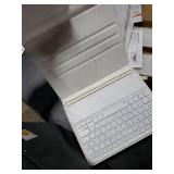 CHESONA for iPad Air 11 Inch Case with Keyboard M3/M2 (2025/2024), 7-Color Backlight, Multi-Touch Trackpad, 2 Wireless Channels, for iPad Pro 11 (4th/3rd/2nd/1st Gen) & iPad Air 5th & 4th Gen, White