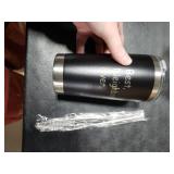 JENVIO Neighbor Gifts | Laser Engraved Stainless Steel Travel Tumbler with Lid and 2 Straws | Housewarming New Ideas Going Away Thank You Valentine