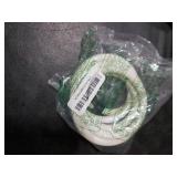 NDakter Bike Lock, 4/5.6 Feet Bicycle Cable, High Security 5 Digit Resettable Combination Coiling Bicycle Lock, Heavy Duty Anti Theft Cable with Mounting Bracket, 1/2 Inch Diameter (5.6FT,White-12mm)