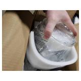 GANIZA Food Processors, Electric Food Chopper with Meat Grinder & Vegetable Chopper - 2 Bowls (8 Cup+8 Cup) with Powerful 450W Copper Motor - Includes 2 Sets of Bi-Level Blades for Fruits/Meat/Nuts