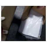 DricRoda Umbrella Stand Holder for Entryway, Umbrella Rack with Removable Drip Tray Free Standing Organizer for Umbrella Walking Sticks Canes, Stored 6 Umbrellas, Ideal for Home Office Decor, White