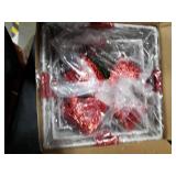 Christmas Decorations, Set of 3 Christmas Lighted Gift Boxes, Battery Operated Xmas Present Boxes, Warm White LED with Bows for Indoor Christmas Tree, Yard, Home Decor