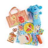 Melissa & Doug Blues Clues & You! Share with Blue Picnic Play Set with Hand Puppet - FSC Certified