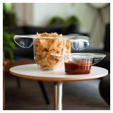 Huang Acrylic Large Clear Cowboy Hat | Perfect for Home Decor, Chips and Dip, Ice Bucket/Cooler, Fruit Bowl, Flower Vase, & More | Durable Construction, Easy to Clean