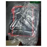 Yetene 2 Pcs Hanging Locker Shelves Includes 3 Shelf and 2 Shelf Hanging Locker Organizer Accessories for School Teens Work Gym Closet Lock(Red 3 Shelf, 2 Shelf,2 Pcs)